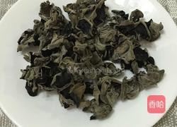 素炒泥蒿木耳的做法图解1