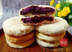 无油紫薯饼的做法图解14