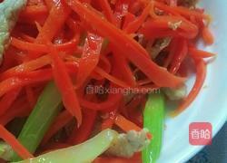 胡萝卜炒肉的做法图解8