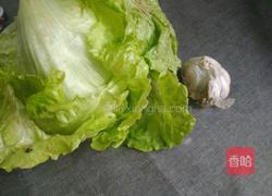 农家炒生菜的做法图解1