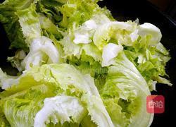 农家炒生菜的做法图解5