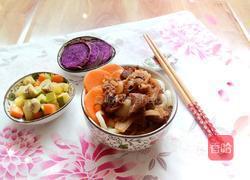 牛丼乌冬面的做法图解6