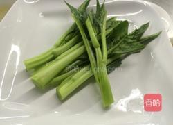 广式菜心的做法图解1