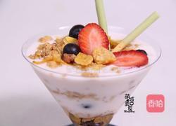 酸奶什锦水果谷物的做法图解1