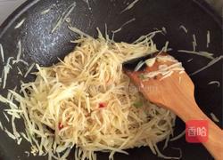 超简单的酸辣土豆丝的做法图解4