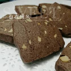 可可果仁饼干的做法[图]