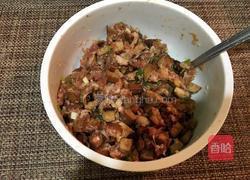 紫薯香干肉包的做法图解4