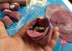 紫薯香干肉包的做法图解9