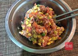 菠菜什锦肉包的做法图解3