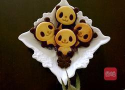 巧克力熊猫饼干的做法图解13