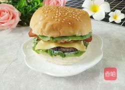 汉堡包的做法图解13
