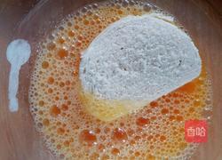 香煎小葱鸡蛋馒头片的做法图解5
