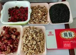 玫瑰阿胶固元糕的做法图解1