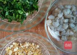 水晶菠菜虾饺的做法图解3