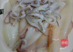 蚝汁鱿鱼筒的做法图解2
