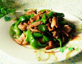 青椒炒鸡胗[图]