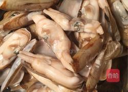 爆炒蛏子的做法图解3