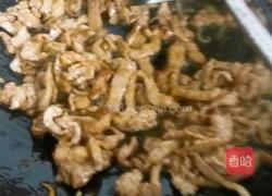 肉丝菠菜的做法图解14