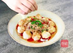 快手凉拌菜之芝麻酱拌墨鱼丸的做法图解6
