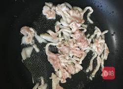 豆角丝炒肉丝的做法图解6