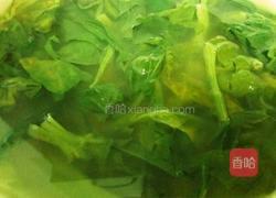 老屋私房菜菠菜炒鸡蛋的做法图解1