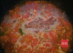番茄青菜羊肉面的做法图解4