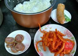山芥梗炒饭的做法图解1