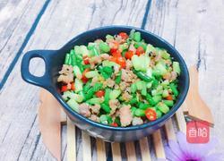 蒜薹肉末的做法图解7