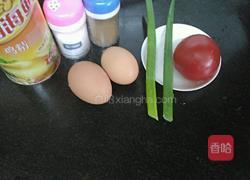 蛋泡柿子汤的做法图解1