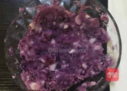 紫薯山药泥吐司的做法图解3