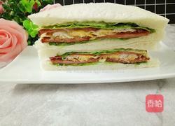 芝士火腿三明治的做法图解11