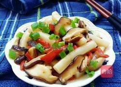 香菇炒年糕的做法图解9