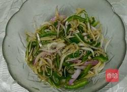 糖醋青椒豆皮的做法图解4