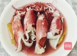 紫米鱿鱼炒饭的做法图解4