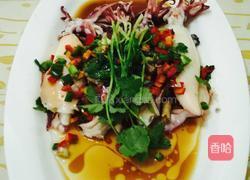 清蒸膏鱿鱼的做法图解13