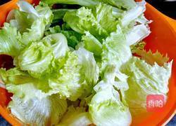 醋溜生菜的做法图解2