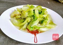 醋溜生菜的做法图解9