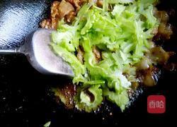 苦瓜炒家常肉的做法图解8