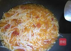 茄汁金针菇的做法图解7