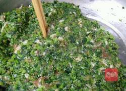 猪肉青菜馅饺子的做法图解4