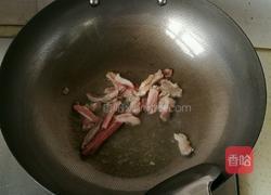蒜苔炒肉的做法图解2