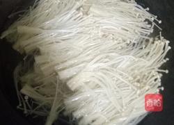 白灼金针菇的做法图解3