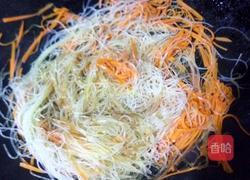 胡萝卜炒粉丝的做法图解9