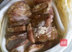 走油白菜扣肉的做法图解11