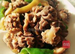 榨菜鸡胗花的做法图解11