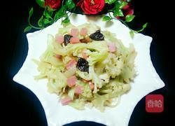 火腿炒西兰花的做法图解9