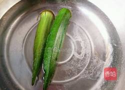 香煎秋葵玉米饼的做法图解1