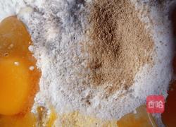 香煎秋葵玉米饼的做法图解4