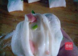 火腿葱花椒盐花卷的做法图解16