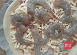 大虾蔬菜披萨的做法图解6
